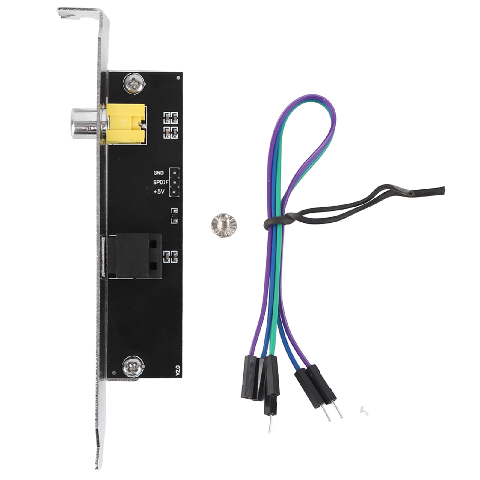 Support Câble Outplate Composants Électriques Optiques Spdif Pour Carte Mère Asus Gigabyte Msi