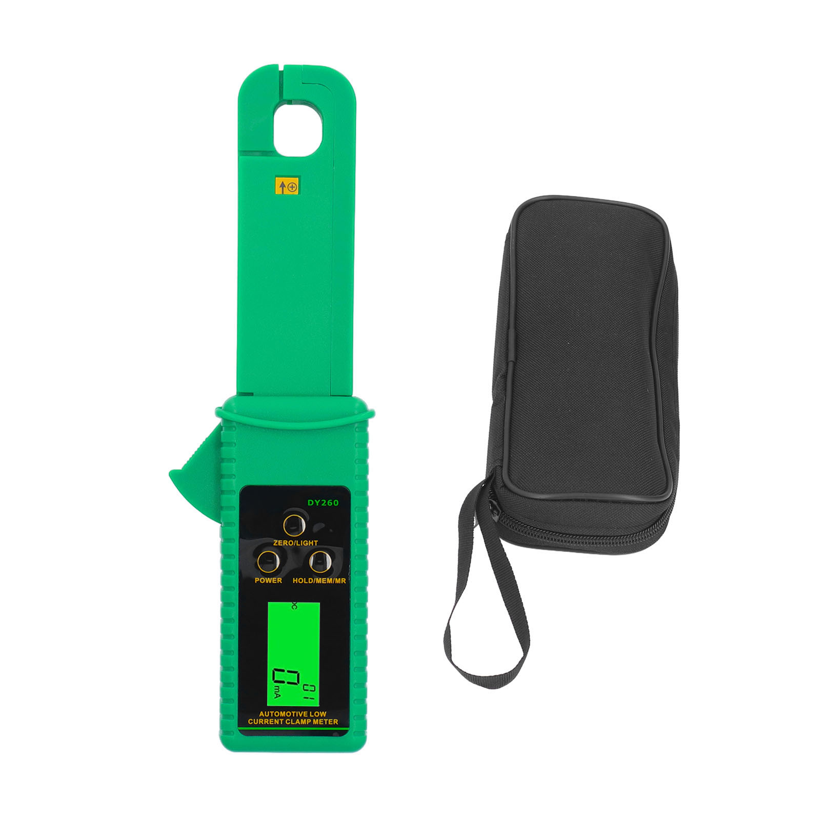Pince Multimètre Courant Fuite Ac Dc Voiture 0ma-60a Testeur Faible Niveau Sans Contact