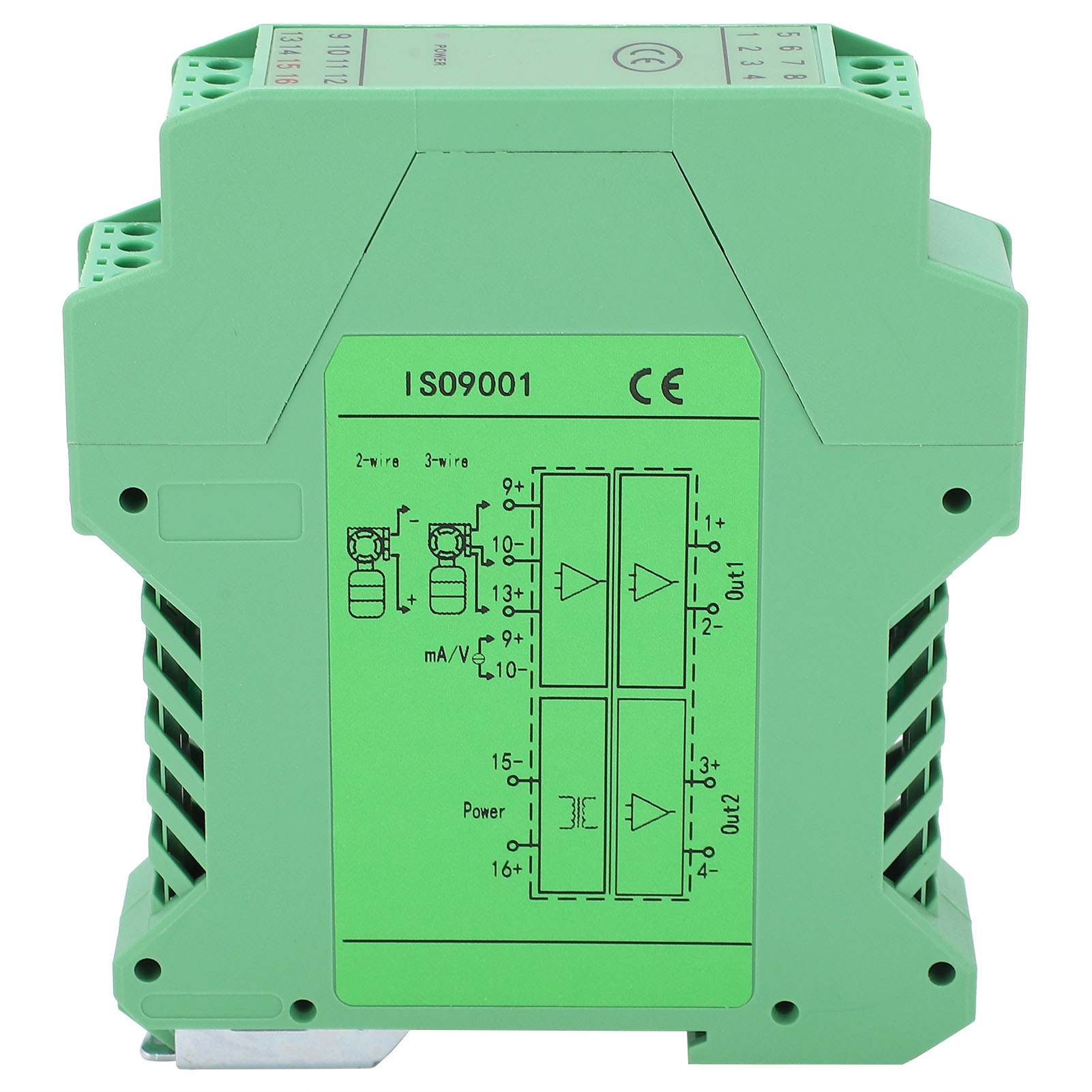 Isolateur Signal Dc 1 Entrée 2 Sortie Courant Tension Transmetteur Rail Conditionneur Glg