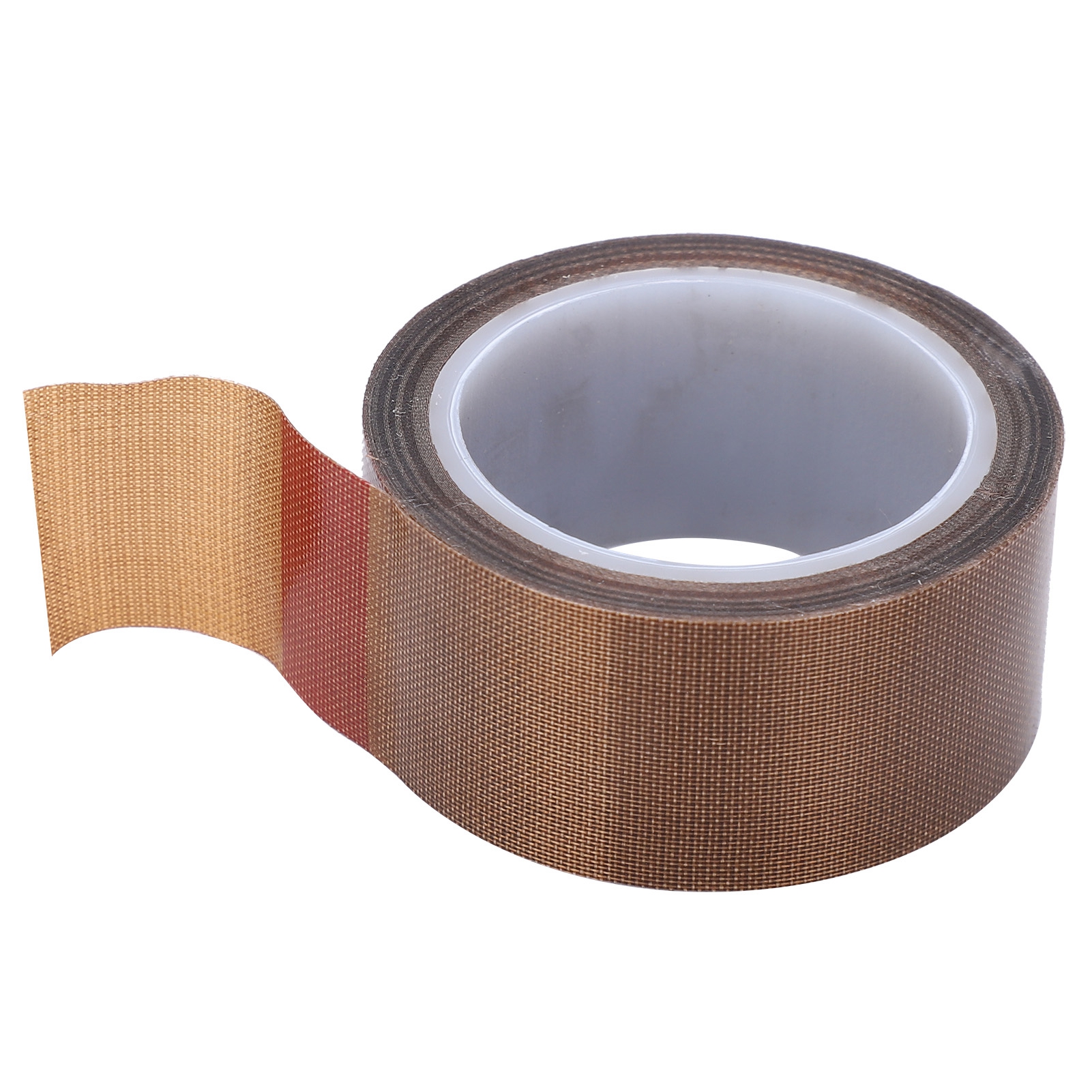 Rouleau Adhésif Isolation Tissu Haute Température Ptfe Pour Machine Scellage Vide 0,13mm X 13mm 10m