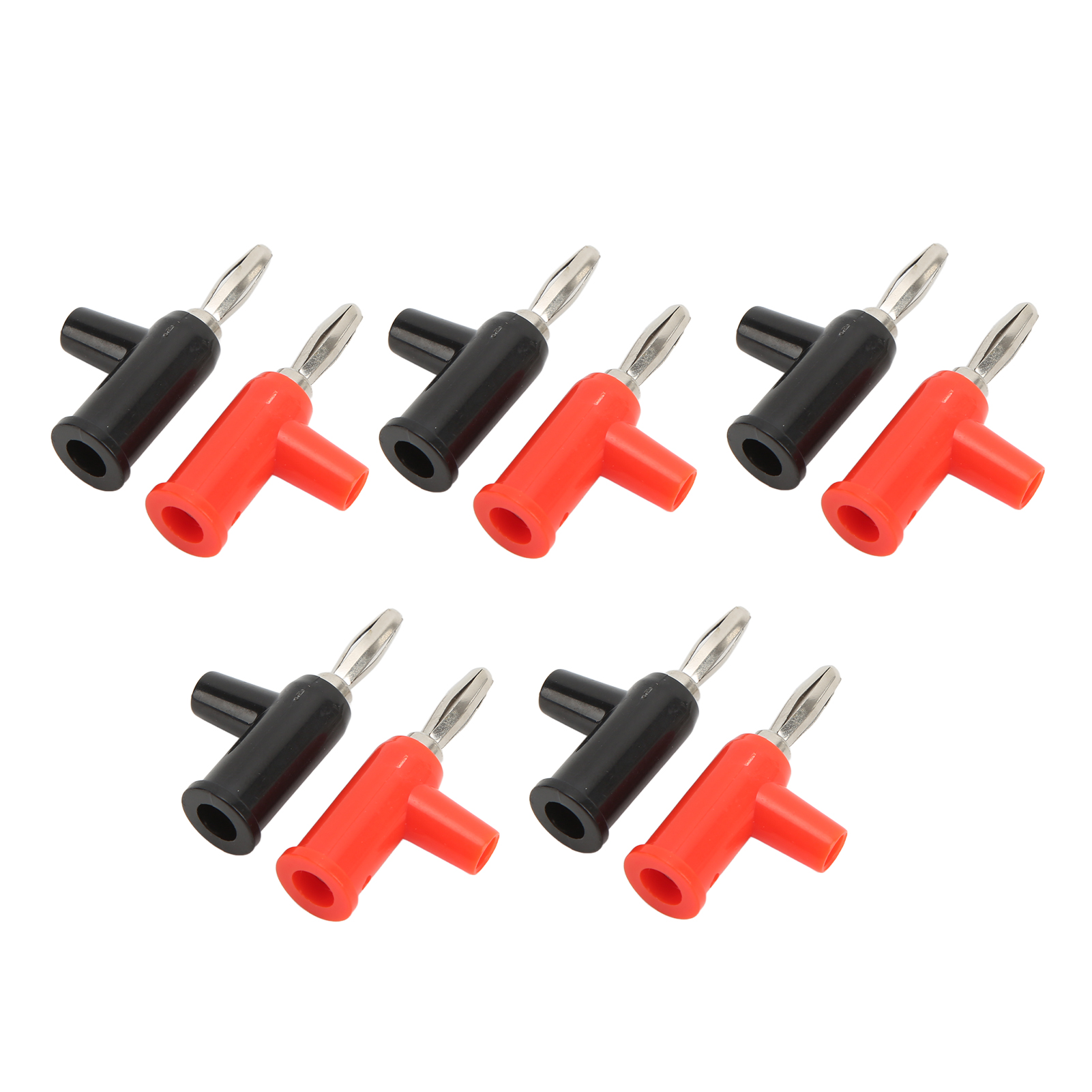 Connecteur Sans Soudure Empilable, Fiche Banane 4mm 10 Pièces Pour Accessoires Sécurité
