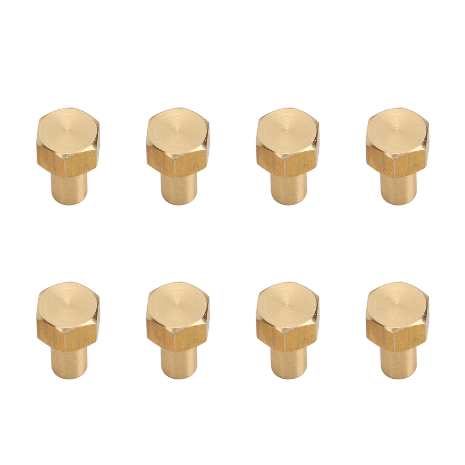 8 Pièces 1/24 Rc Écrou Hexagonal Laiton Résistant Usure Verrouillage Roue Axial Scx24 8mm