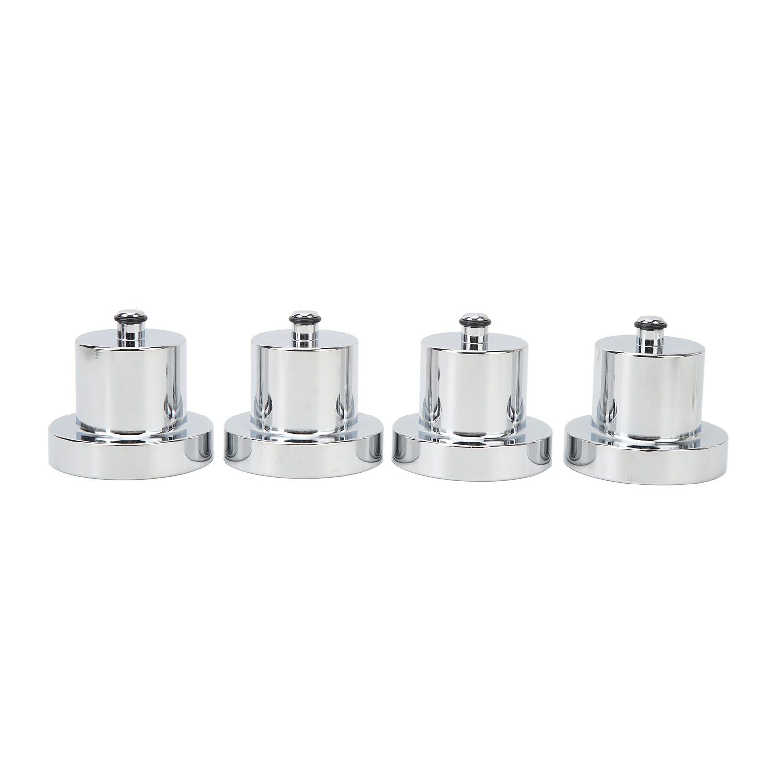4 Stück Silberne Aluminiumlegierung Hebebühne Hebepunktadapter Unterlegscheibenhalterung Für Rivian R1t R1s.