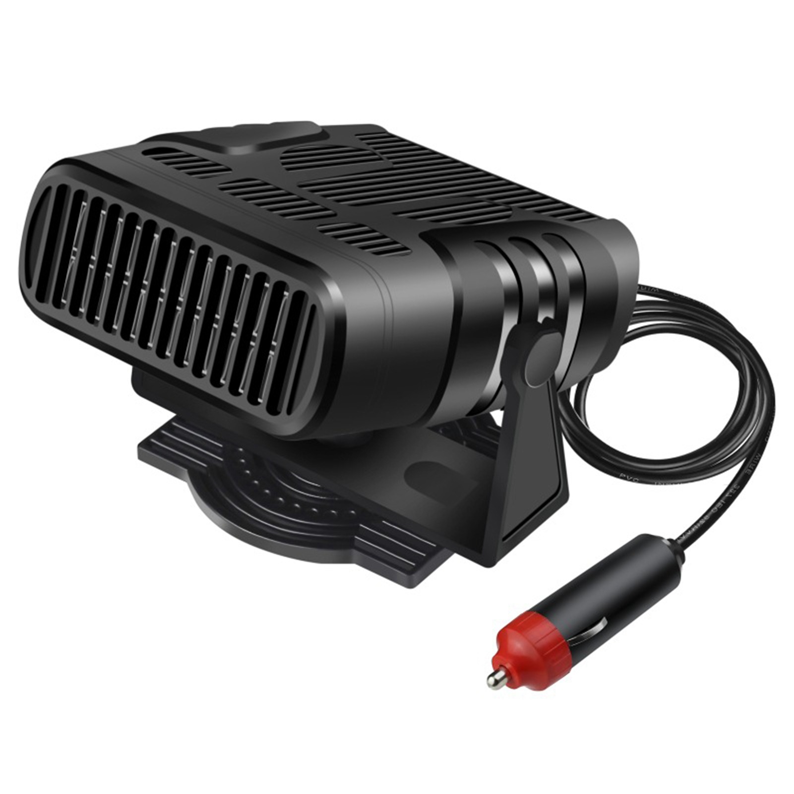 Autoheizung, 200w 24v Multifunktionale Tragbare Heizung, Anschluss An Den Zigarettenanzünder, 360° Freie Einstellung, Schnelles Enteisen Und Entfeuchten.