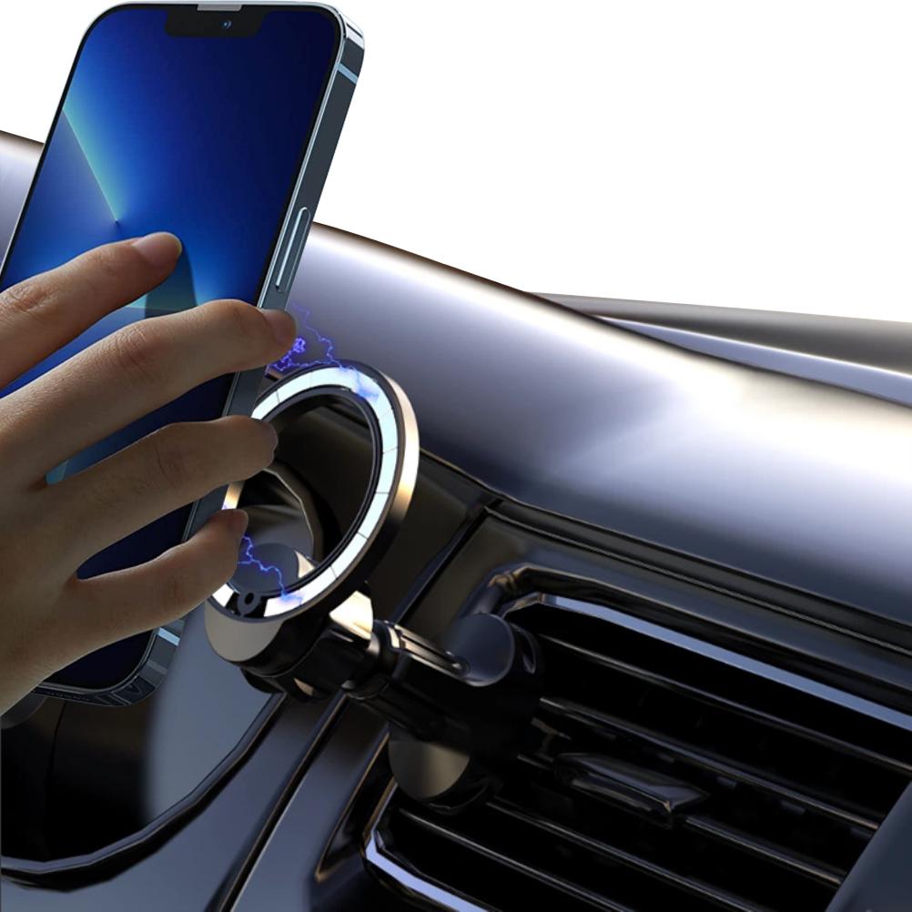 Verstellbare Magnetische Handyhalterung Für Die Lüftungsschlitze Im Auto, Kompatibel Mit Magsafe Iphone 12 Und 13