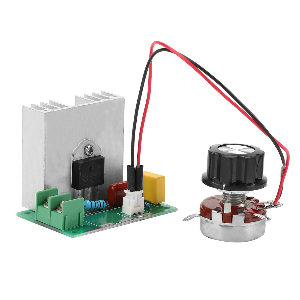 4000w Hochleistungs-wechselstrommotor-drehzahlregler Mit Fortschrittlichem Spannungsregler Und Led-helligkeitsdimmfunktion.