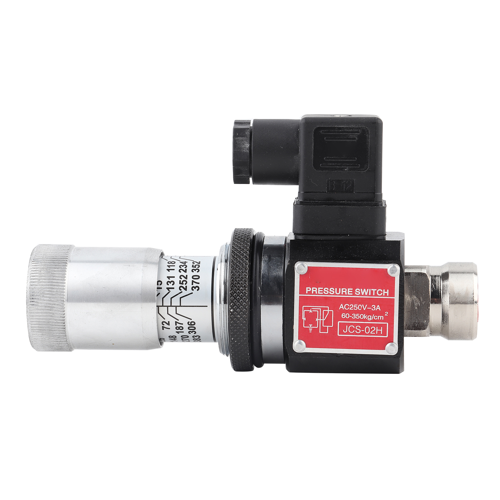 Einstellbares Druckrelais 5-35 Mpa (50-350 Bar) - Für Hydraulik- Und Pneumatikkreisläufe