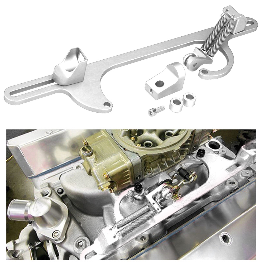 Gaszughalterung Aus Billet-aluminium Für Holley 4150 Und 4160 Vergaser