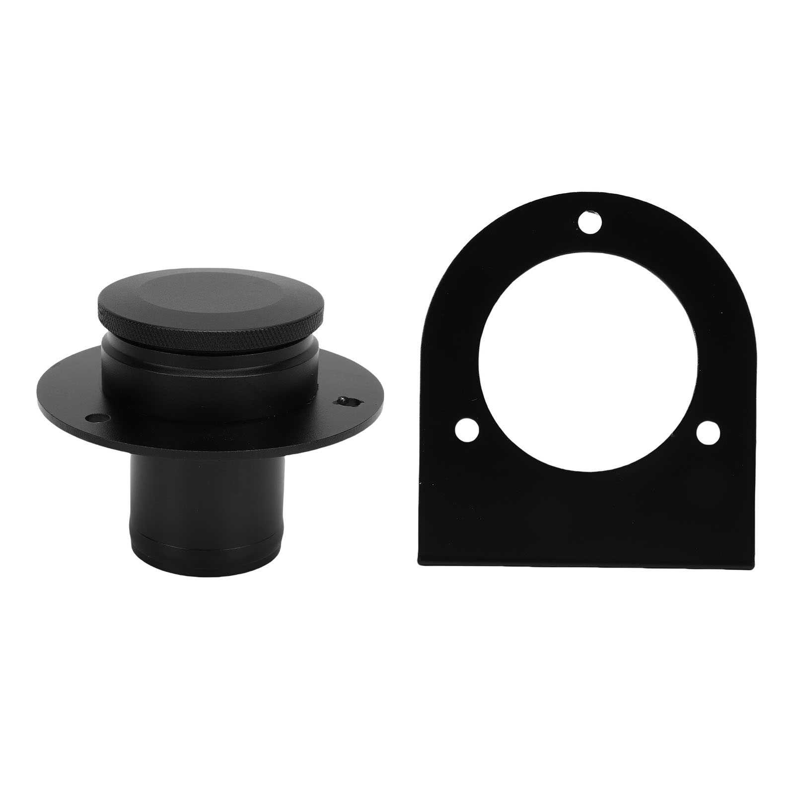 Tankdeckel, 17-2530, Tankdeckel Aus Aluminiumlegierung Mit Halterung Für Sand Rail Und Hot Rod, Schwarz