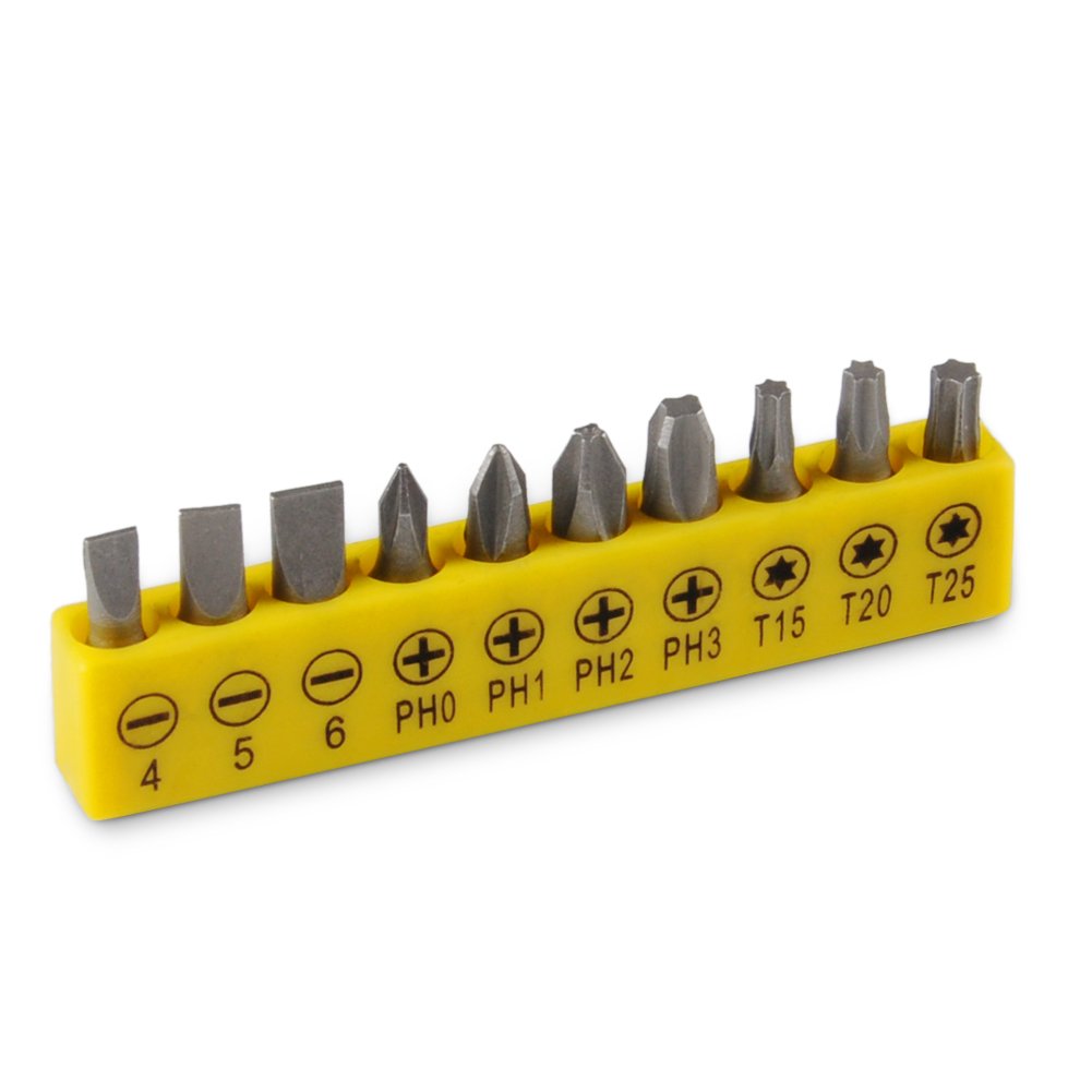 Ph4 Kurzes Bit-kombinationsset – Metrisch – Bithalter – 8x2,5x1cm – Schlagschrauber