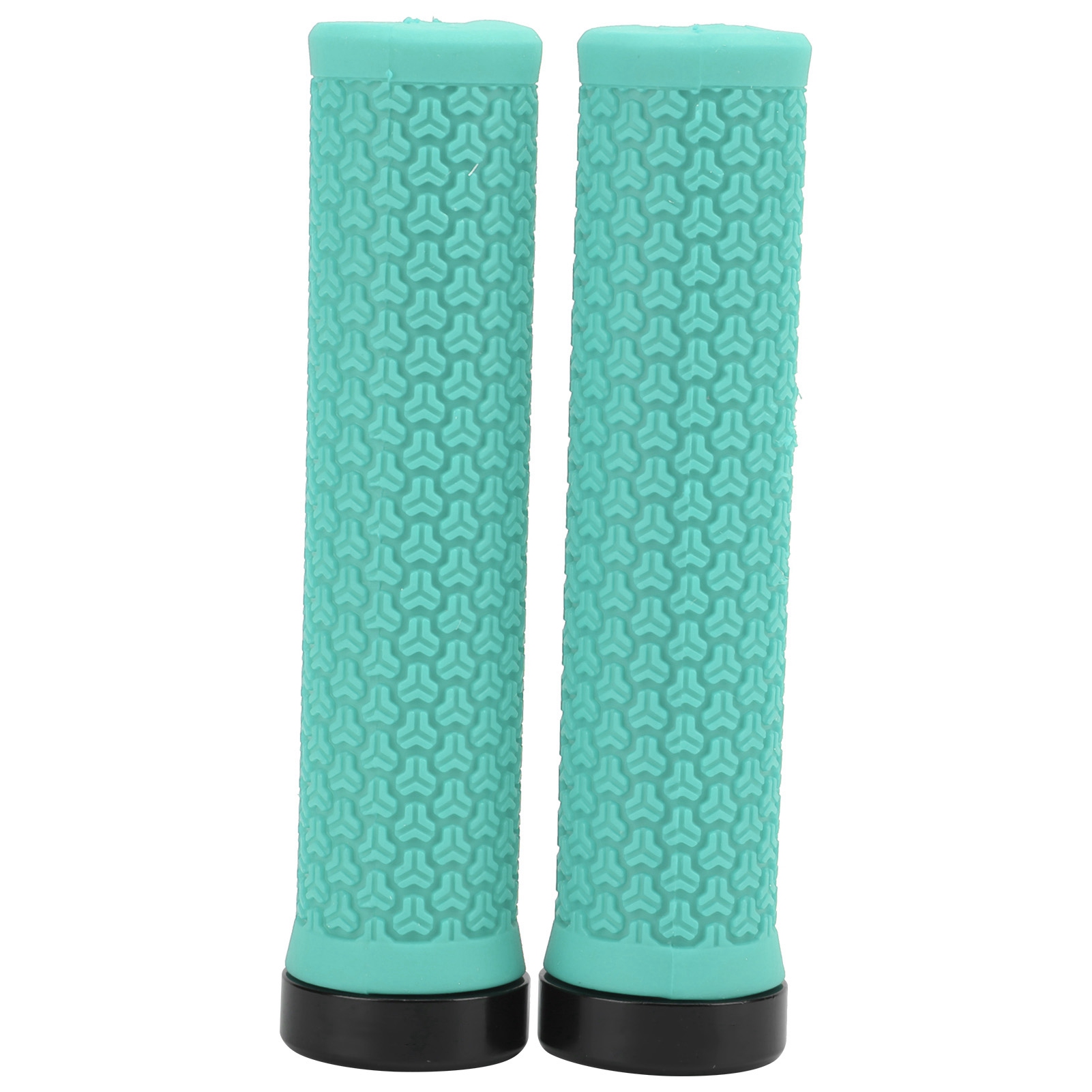 Ztto Poignées Guidon Vtt Verrouillage Unique Caoutchouc Absorbant Chocs, Bleu