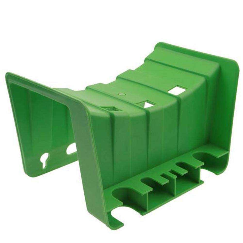 Wasserschlauchhalter – Rostfrei – Korrosionsbeständig – Verdrehsicher – Garten/reinigung – Grün