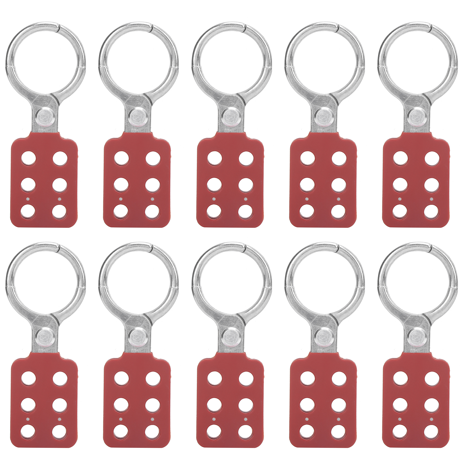 Moraillon Verrouillage 38mm/1,5 Pouces 10 Pièces Isolation Aluminium 6 Trous Pour Explosifs