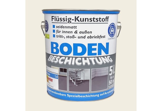 Wilckens Farben Bodenversiegelung Flüssig-Kunststoff Bodenbeschichtung seidenmatt Beton Wilckens 5L