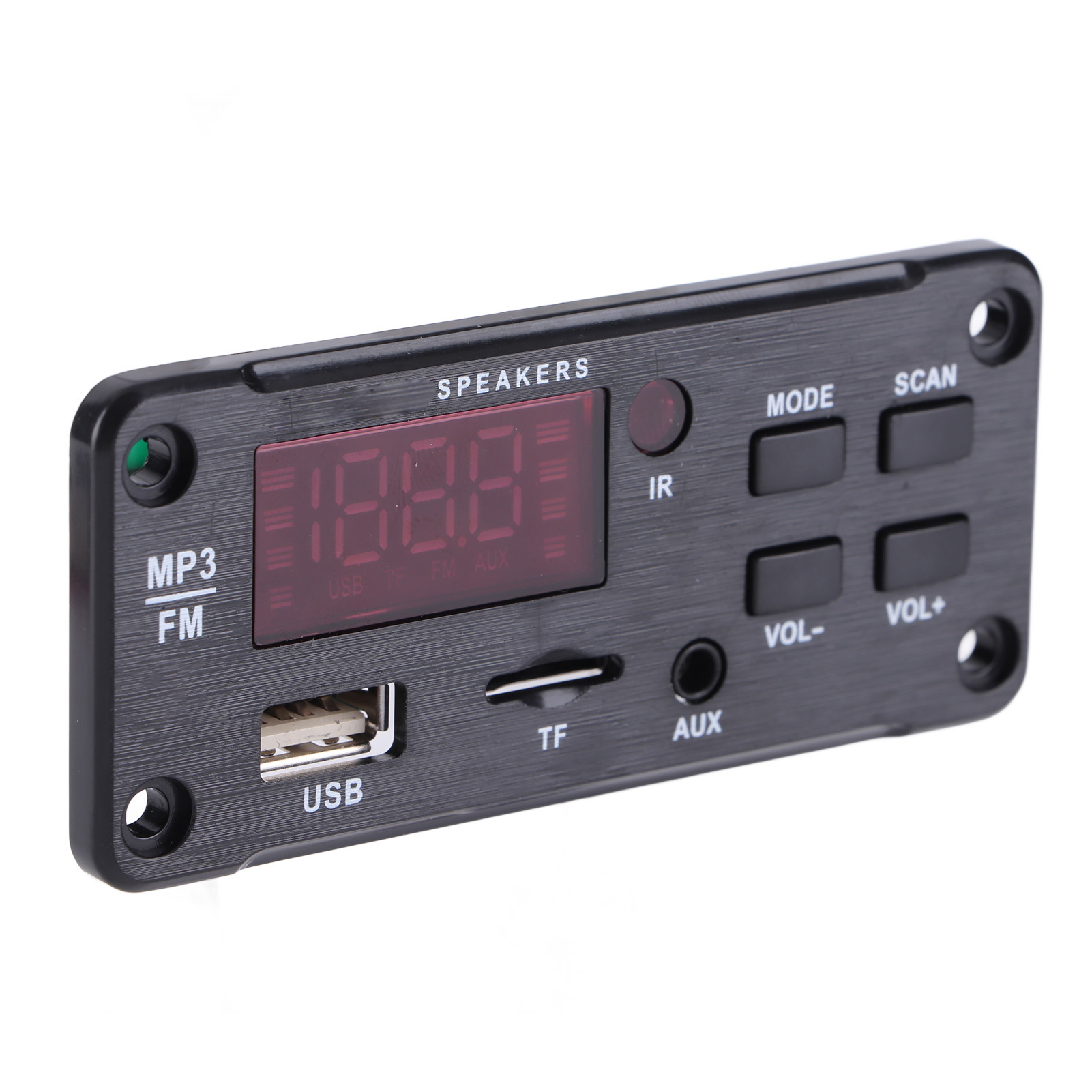 Module Décodeur Mp3 Bluetooth 5.0 Dc 6v-12v Affichage Numérique Double Décodage Avec Télécommande