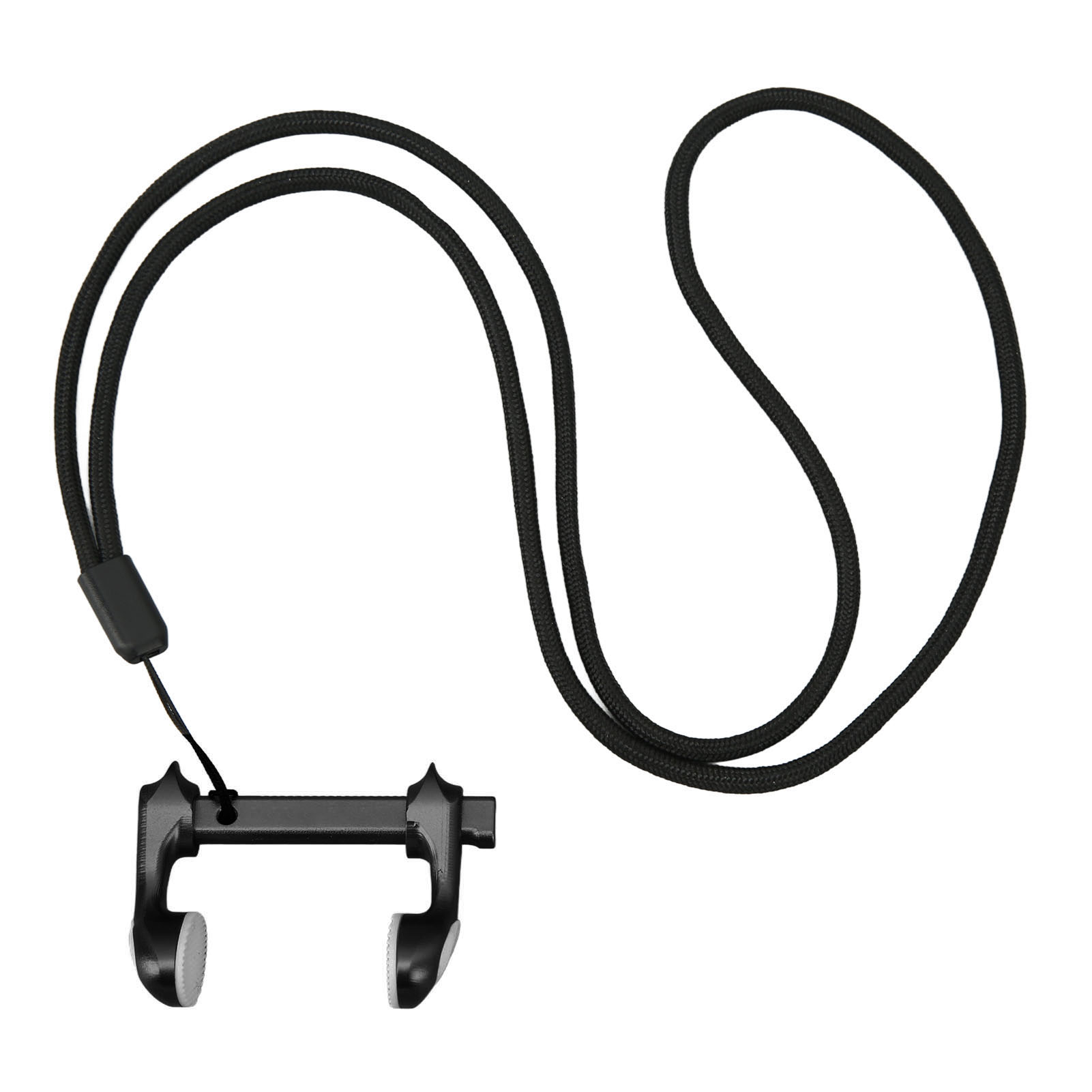 Pince-nez Plongée Réglable Aluminium, Bouchon Natation Professionnel Avec Lanière Noir