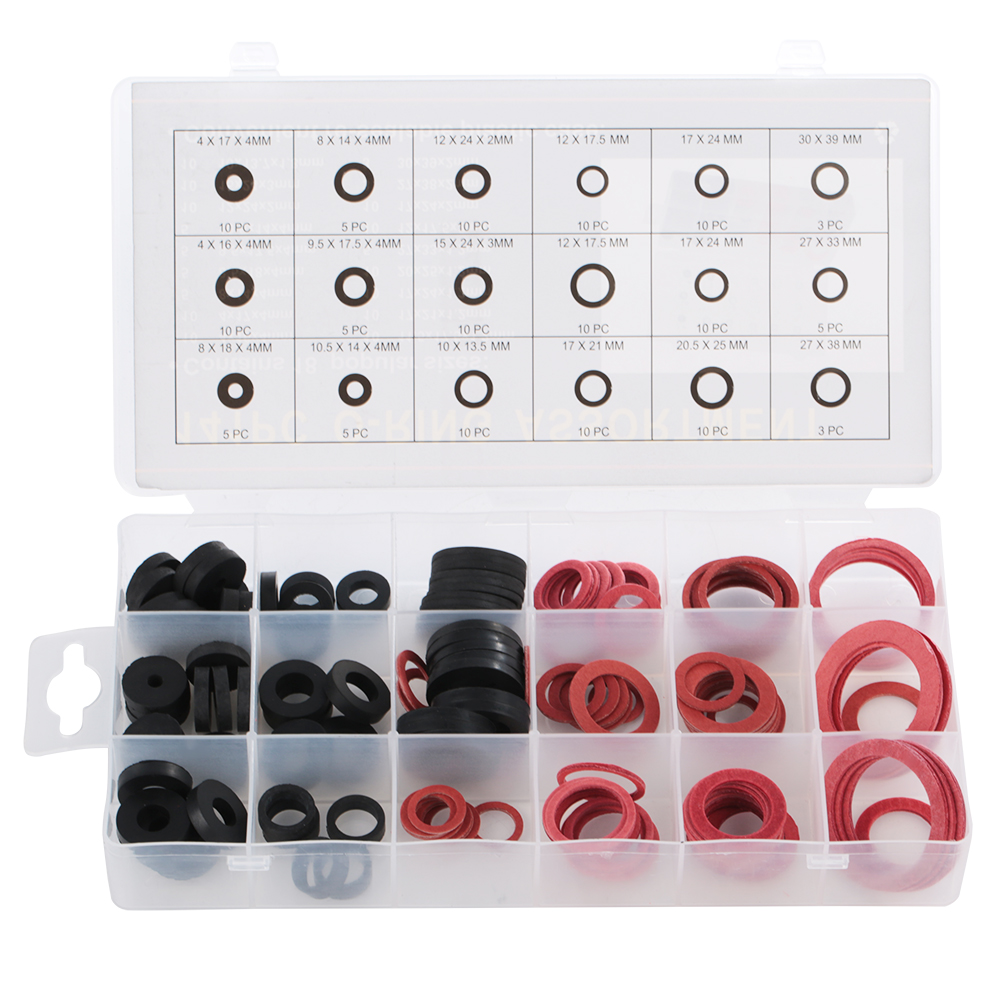 141 Pièces Nbr Joint Torique Robinet Plomberie Caoutchouc Rondelle Assortiment