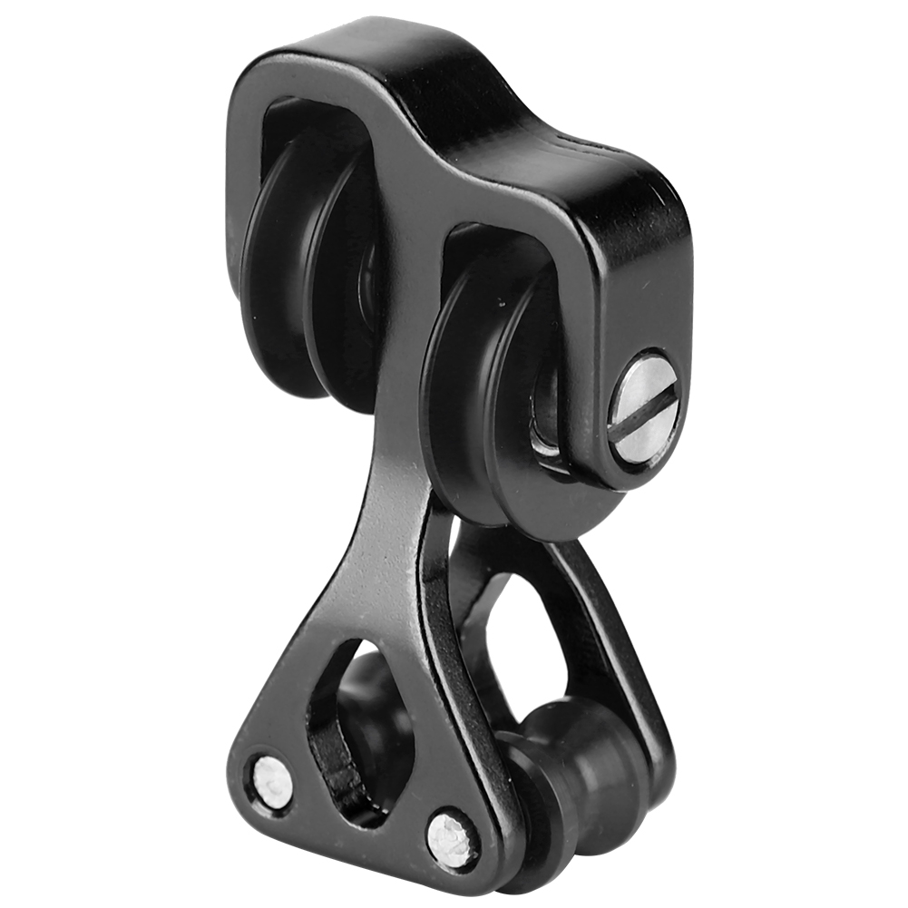Câble Arc Composé Tir À L'Arc Aluminium, Séparateur Ficelle Coulissant Rouleau Noir