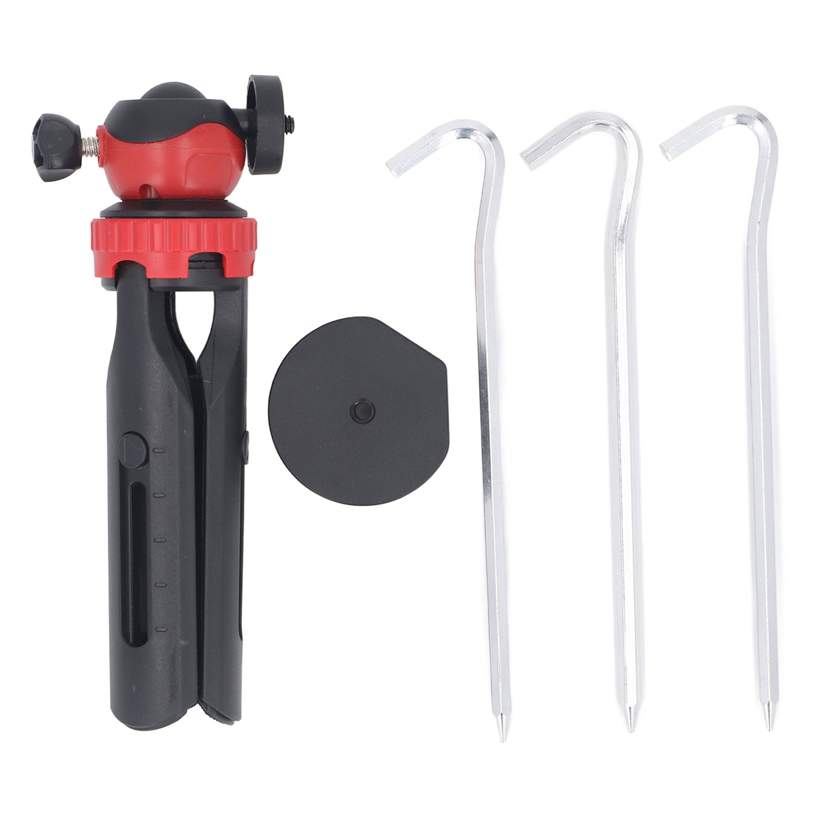 Stativmontage-set Mit Adapter – Sockel Aus Aluminiumlegierung, Höhenverstellbar (schwarz)