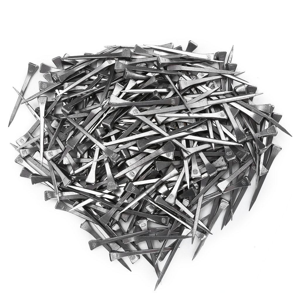 250 Pièces E6 Fer À Cheval Clou Acier Sabot Cheville Fixation Ferme Outil Cheval