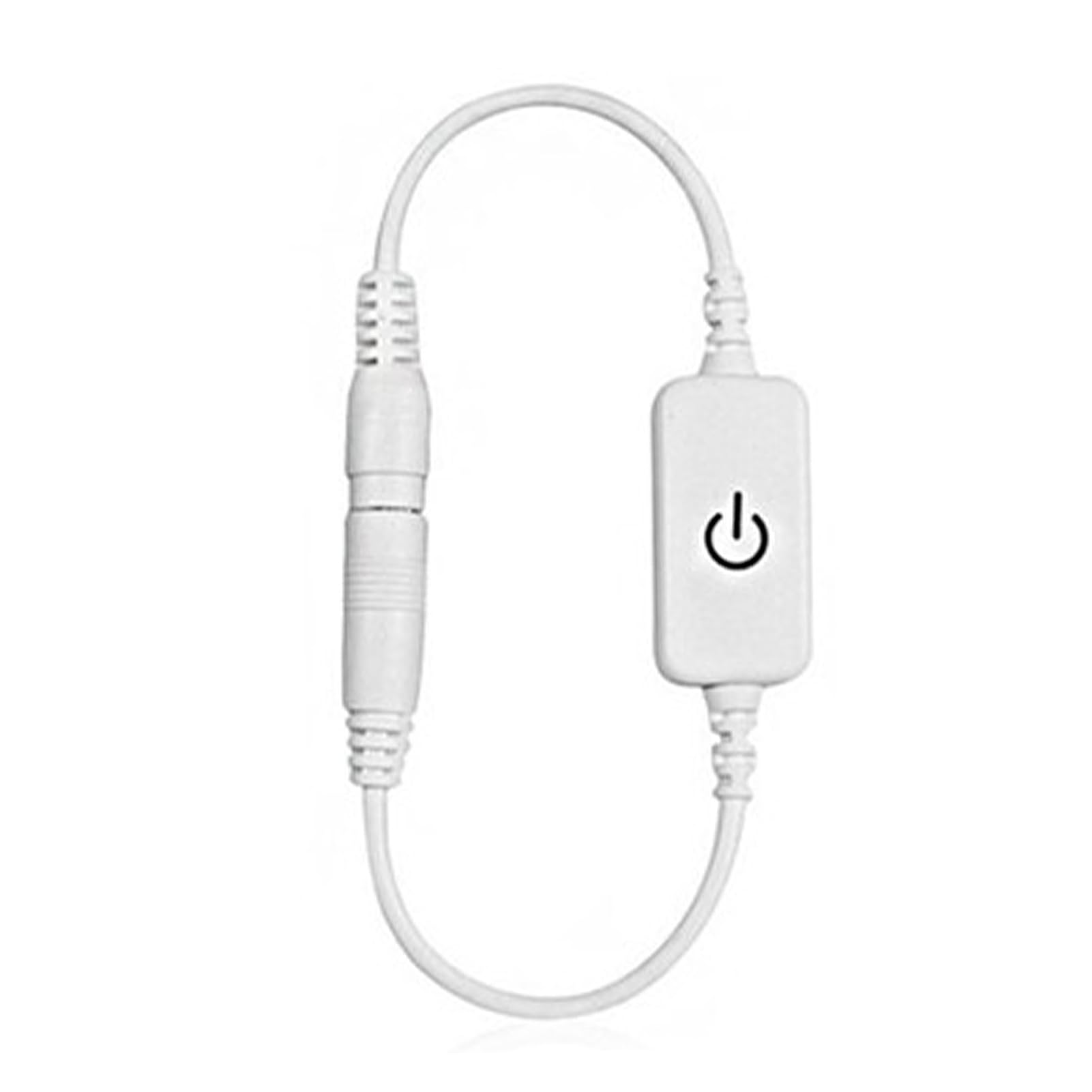 Led-streifendimmer Für Eine Farbe, Mini-kunststoff-berührungsschalter Für Das Schlafzimmer (weiß 8218).