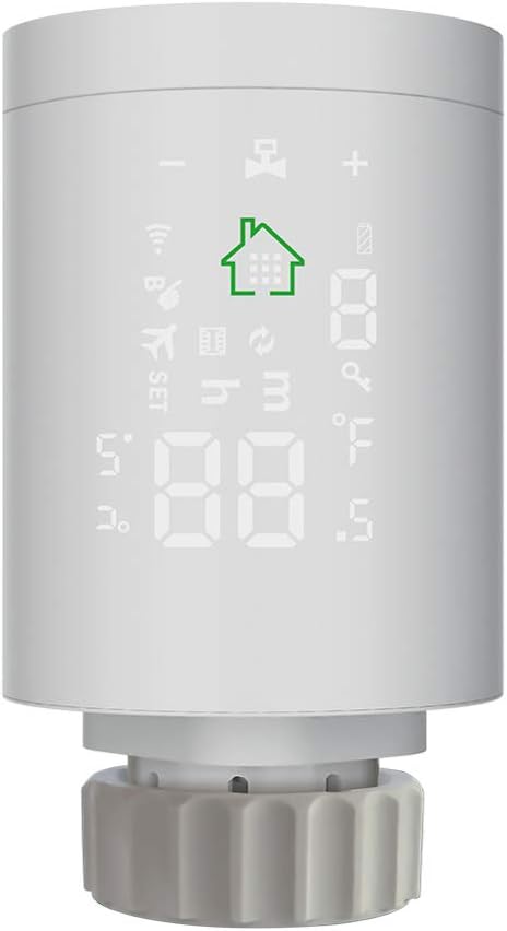 Intelligentes Thermostatventil Für Heizkörper Mit App-funktion, Benötigt Zigbee 3.0 Hub