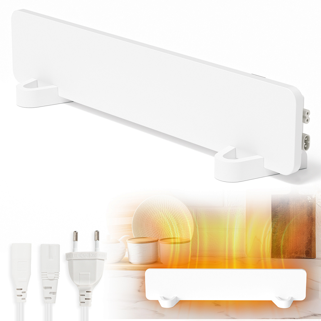 Tolletour Infrarot-heizpaneel 50 W, Ip44, Wand- Und Standmontage, Weiß
