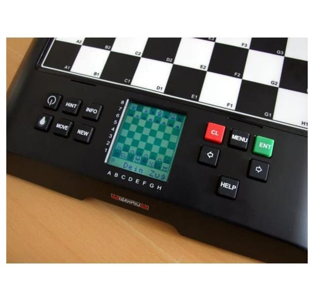 Millennium Spiel Schachcomputer ChessGenius M810, Schach Schachschule elektronisch Schachbrett Anfänger Turnierspieler