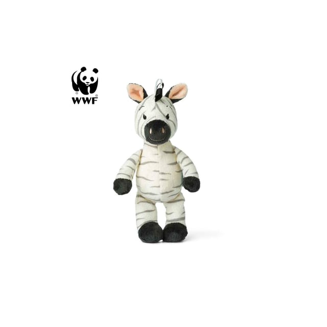 WWF Kuscheltier Cub Club - Ziko das Zebra (weiß, 22cm)