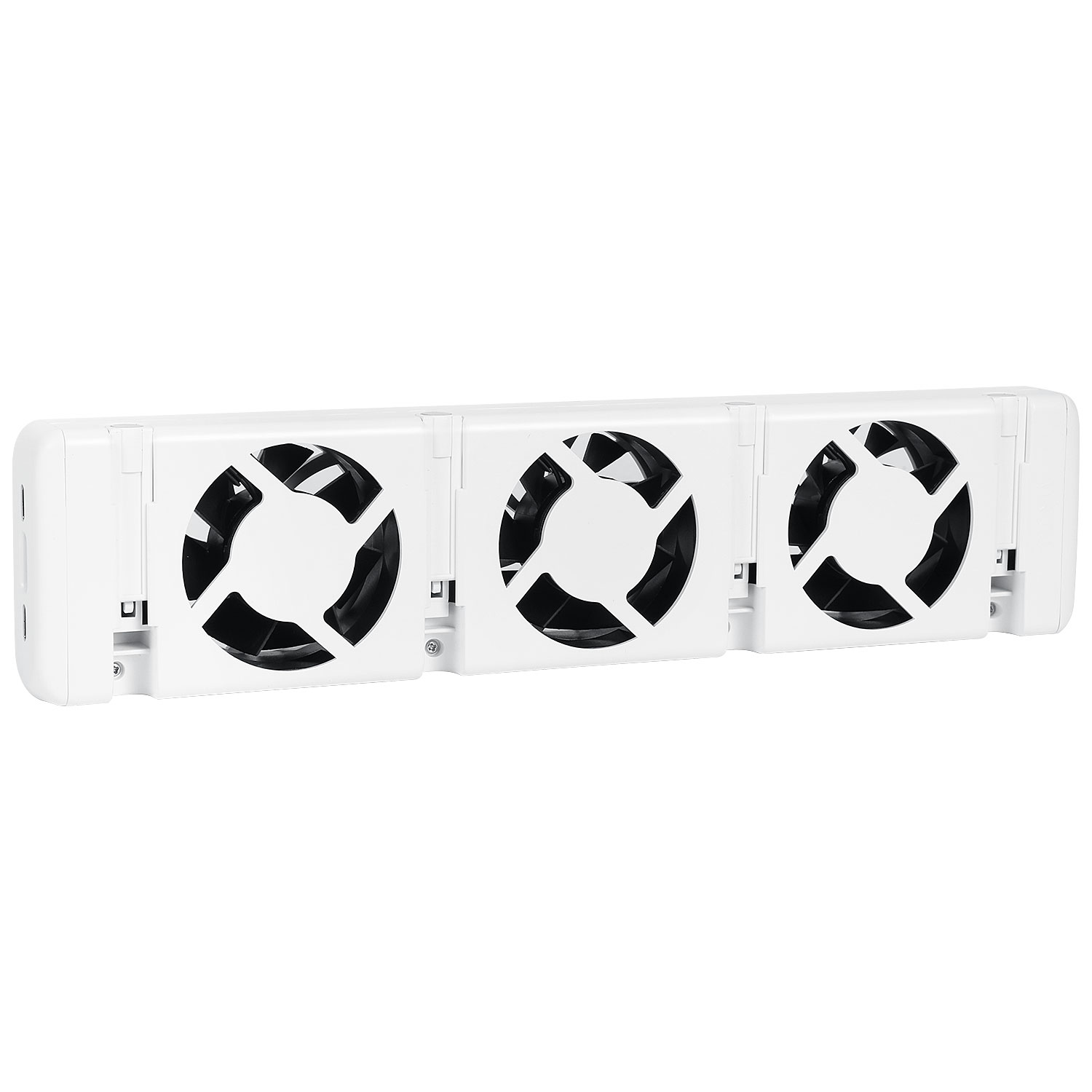 Jiubiaz Heizkörperverstärker 1er Set Mit 3 Lüftern, 30 Cm, Regelbar, Temperaturfühler, Magnetisch, Bis 50 Cm