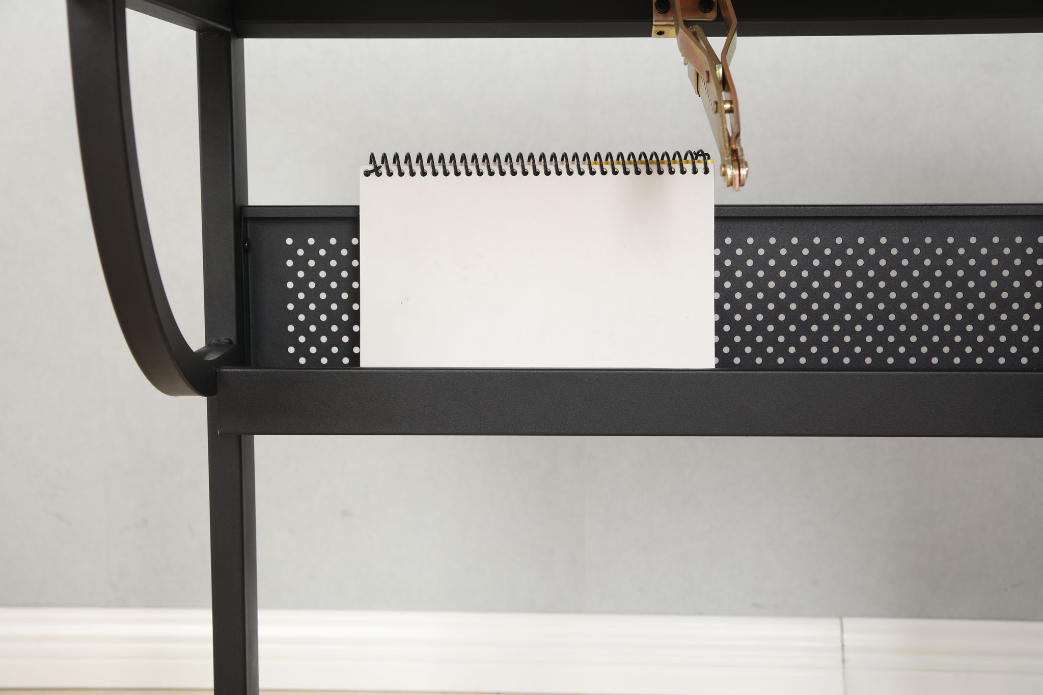 Black Drafting Drawing Table With Stool And 3 Drawers