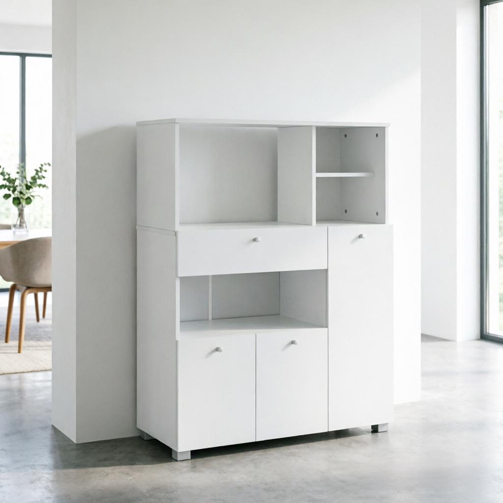 Stilvoller Wohnzimmerschrank,vielseitiger Küchenschrank Mit Offenen Regalen,schublade,moderner Aufbewahrungsschrank,praktisches Sideboard,ständerschrank(nur Mit Wohnzimmerschrank)