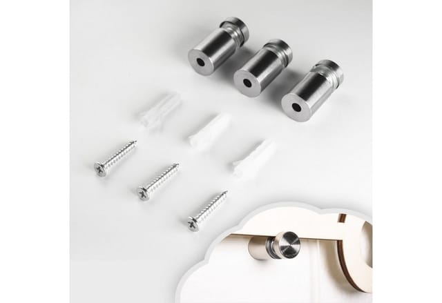 Namofactur LED Dekolicht Wandlampe Herz zur Hochzeit als Hochzeitsgeschenk I MDF Holz, LED fest integriert, Warmweiß