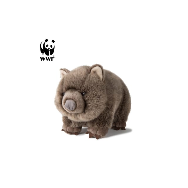 WWF Kuscheltier Plüschtier Wombat (28cm), stehend