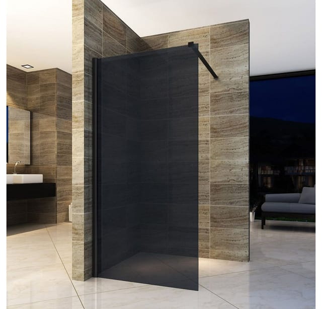 Aloni Walk-in-Dusche ECOG80, (1 tlg), ESG-Sicherheitsglas mit Nano-Beschichtung