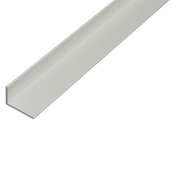 Kantoflex Winkelprofil (L x B x H: 2.600 x 60 x 25 mm, Stärke: 2 mm, Aluminium, Silber)