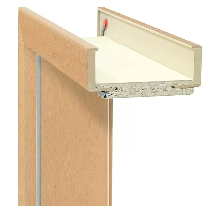 Classen PL Türzarge (610 x 1.985 mm, Wandstärke: 160 mm, DIN Anschlag: Links, Buche)