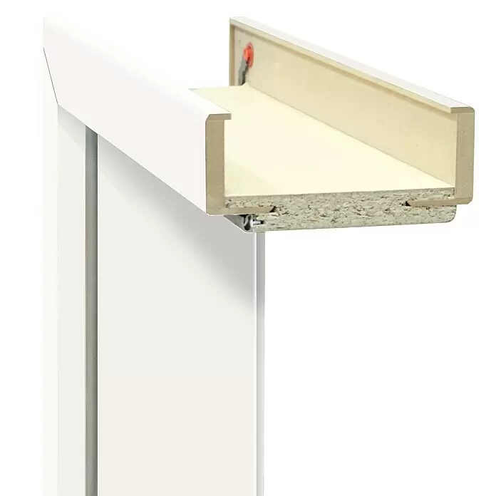Classen PL Türzarge (985 x 1.985 mm, Wandstärke: 220 mm, DIN Anschlag: Links, Monari Weiß)