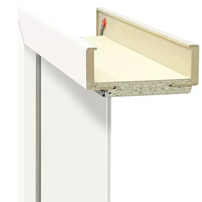 Classen PL Türzarge (985 x 1.985 mm, Wandstärke: 180 mm, DIN Anschlag: Links, Monari Weiß)