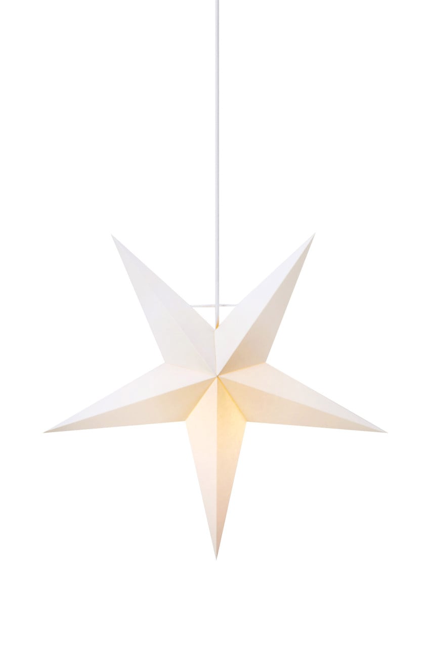 Markslöjd Hängestern Orion 230 V Papier Ø 42 cm weiß