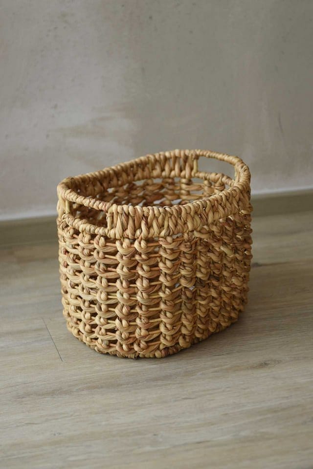 Vivanno Dekokorb Woda 36 cm x 26 cm x 28 cm Natur