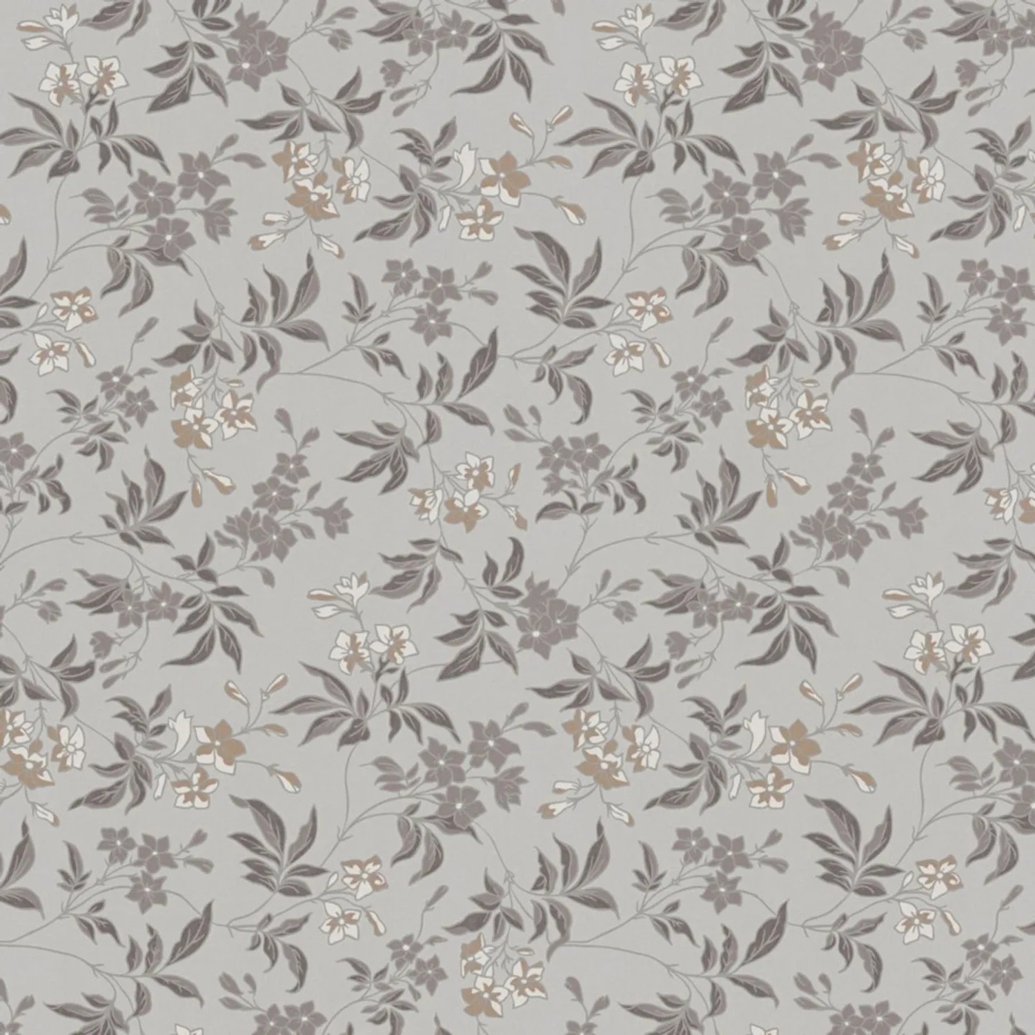 Tadessi Tapete Floral M1-No.4160 Vliestapete in Grau