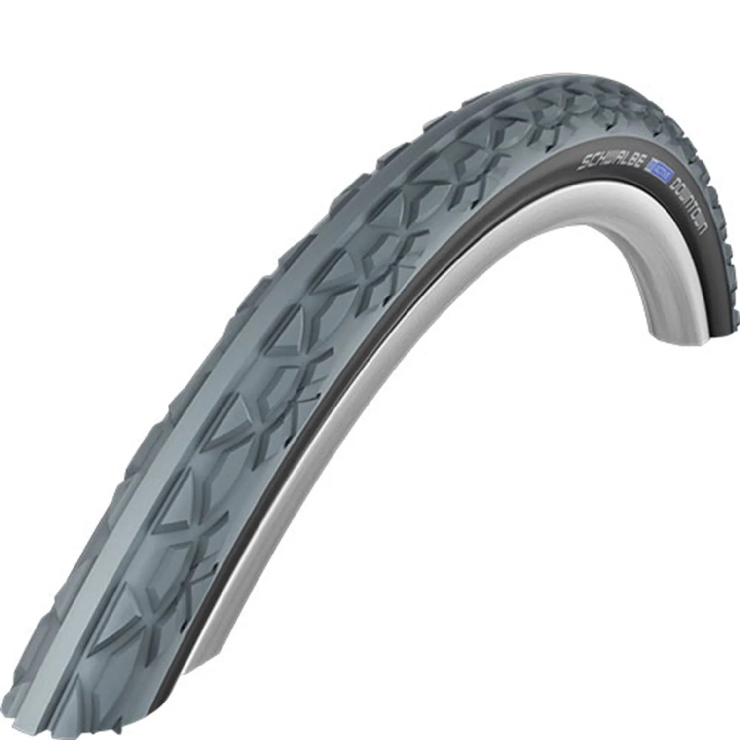 Schwalbe 37-540 Downtown K-Guard Rollstuhl Draht 24x1 3/8 grau/Schwarz