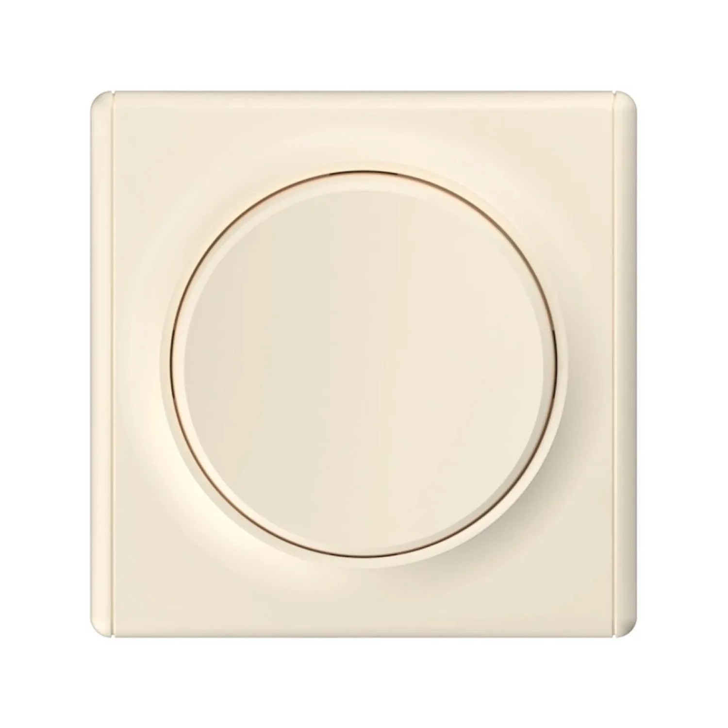 OneKeyElectro Ein Aus Lichtschalter mit Florence Abdeckrahmen Beige