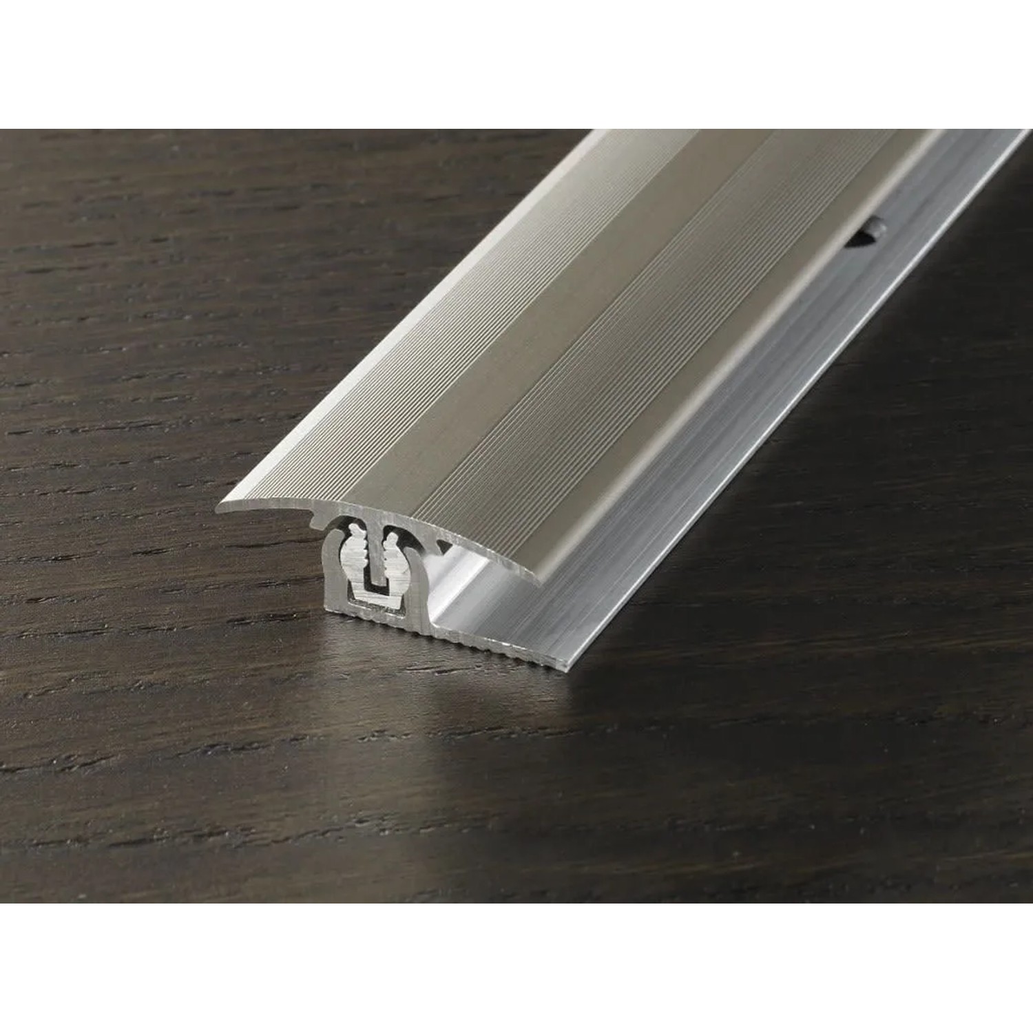 Proline Übergangsprofil Provario Universal Aluminium Eloxiert Edelstahl 270 cm Lang
