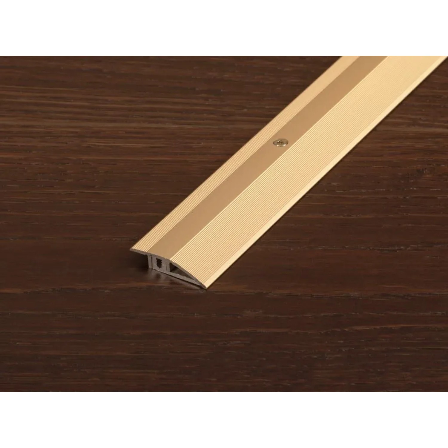 Proline Anpassungsprofil Procover Designfloor S Aluminium Eloxiert Champagne 100 cm Lang
