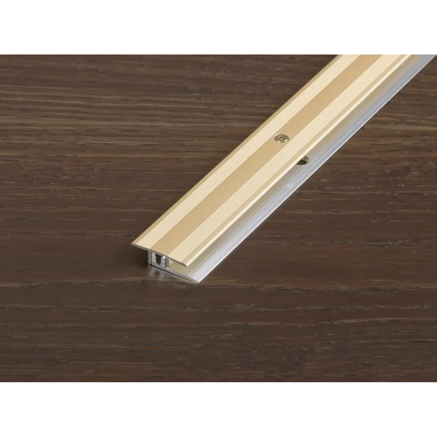 Proline Übergangsprofil Procover Designfloor S Aluminium Eloxiert Champagne 270 cm Lang