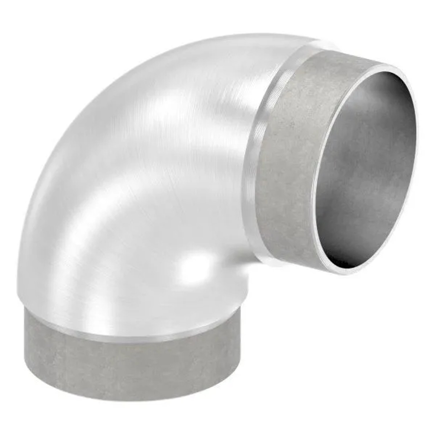 FeNau Rohrbogen V2A 90 Grad Für Rohr Ø 60,3 X 2,0 mm Zum Stecken
