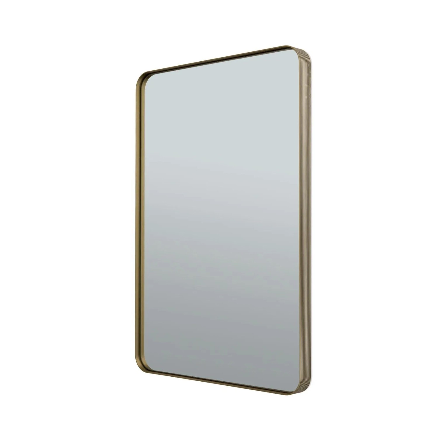 Orion Leuchten Spiegel 61x91cm Gold-Matt Eloxiert