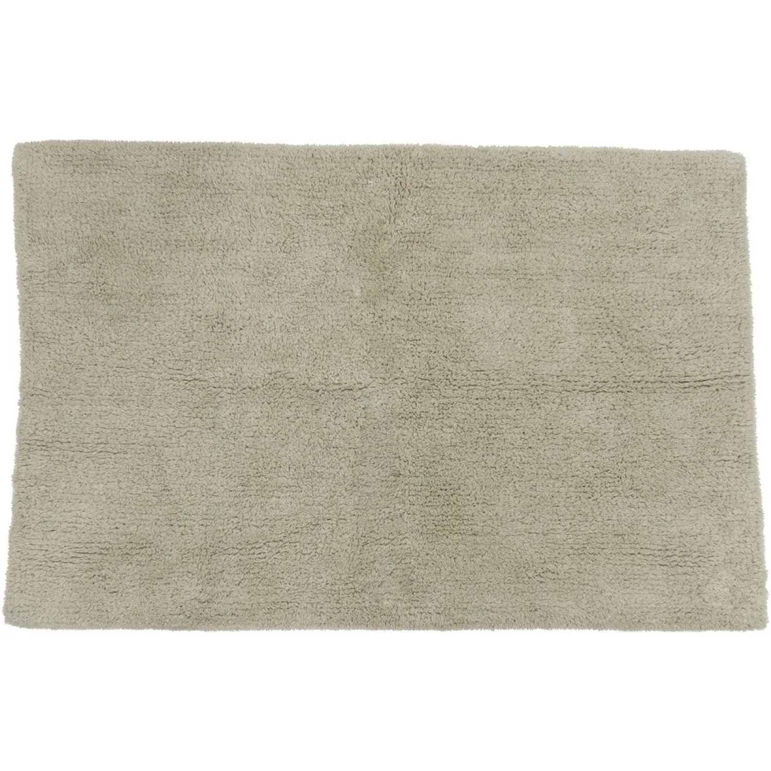 Euroshowers Baumwoll Badematte Sand 60 x 90 cm Weich und Rutschhemmend